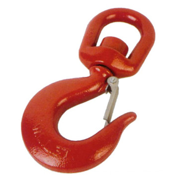 Colorful Painted Alloy Carbon Steel Swivel Hoist Rigging Hook